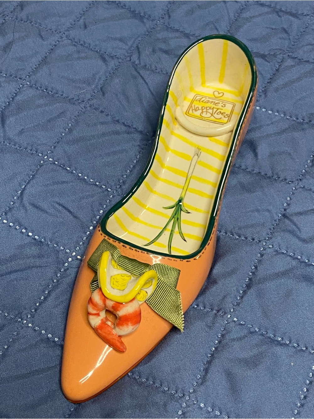 DIANE’S HAPPY TOES 2004 Votive Tea Lite Candle Holder